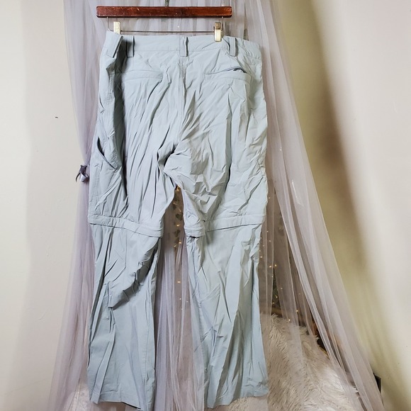 Ascend Outdoor Nylon Convertible Pants/Shorts Men's 40x30 Gray Hiking Activewear - Picture 5 of 7